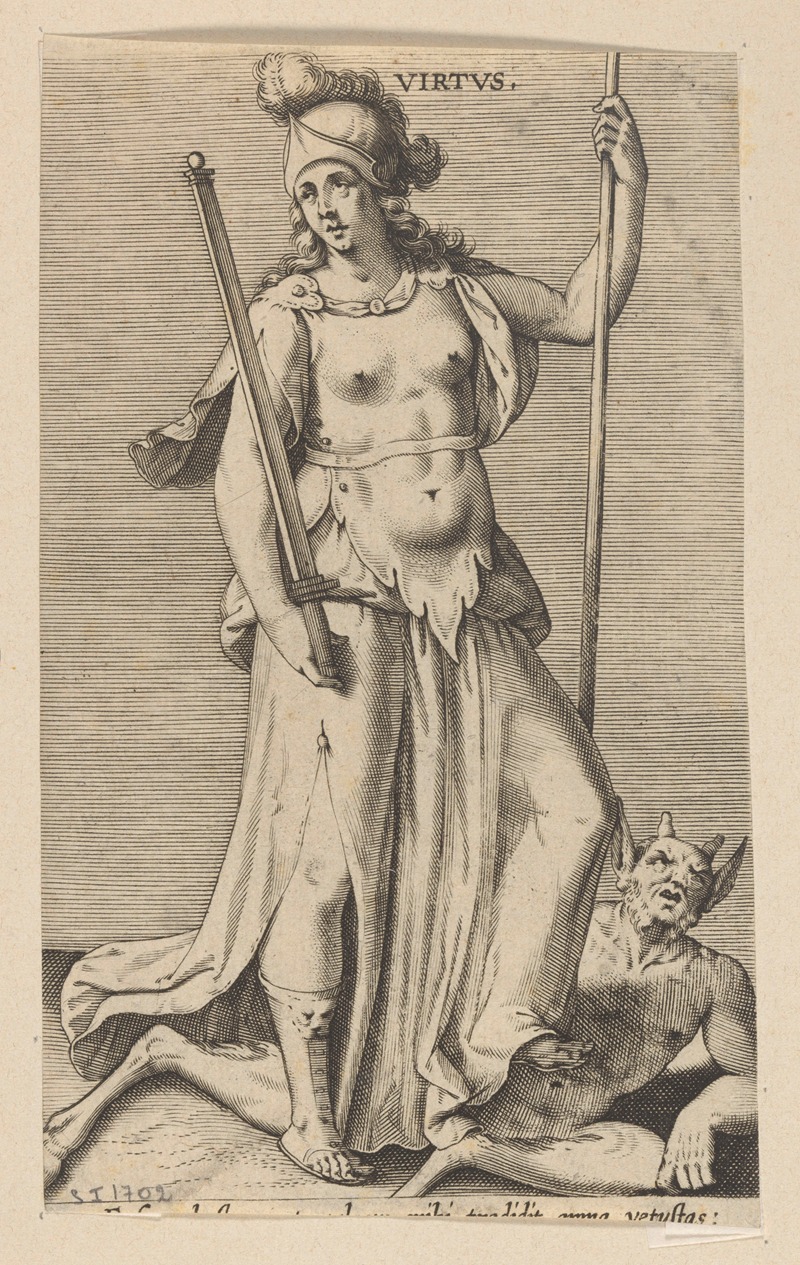 Philip Galle - Virtus
