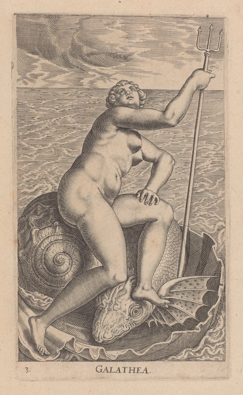 Philip Galle - Galathea