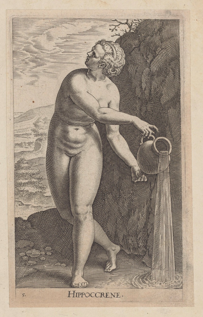 Philip Galle - Hippoccrene