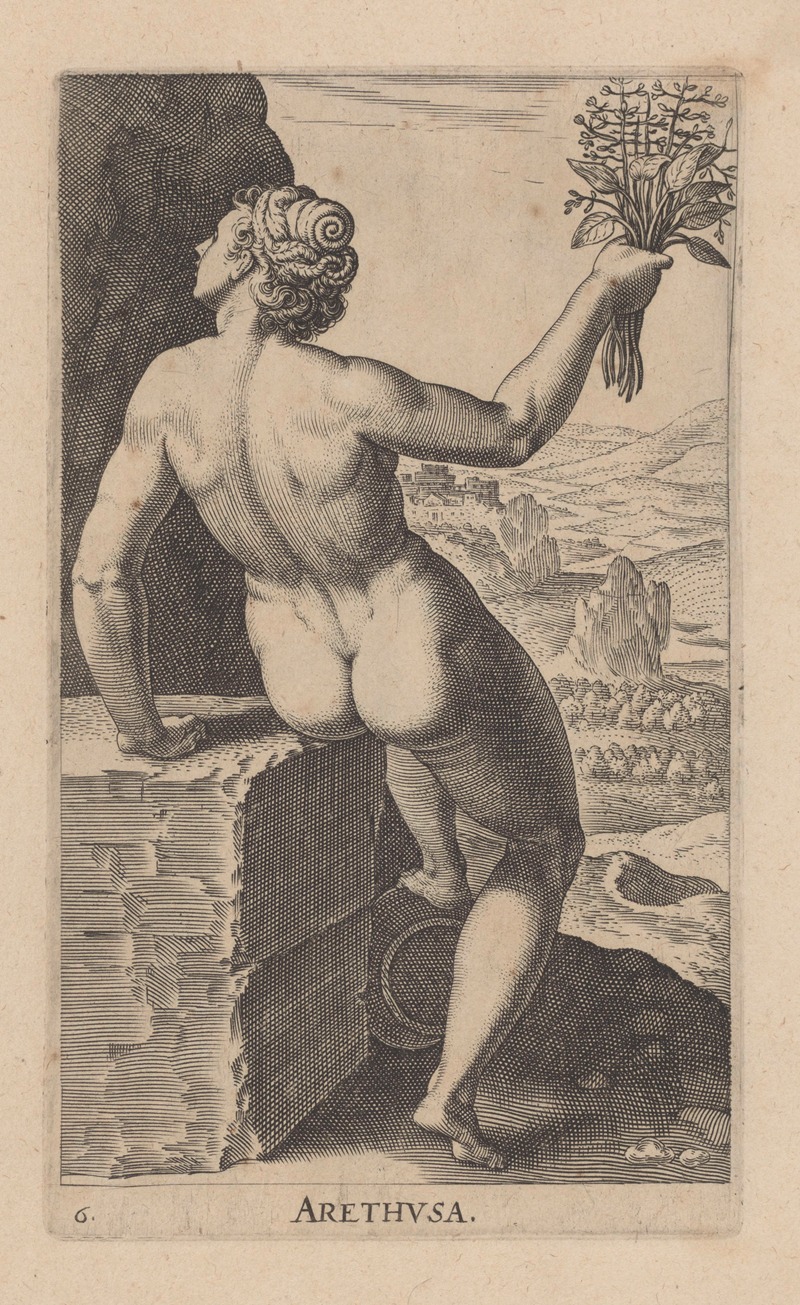 Philip Galle - Arethusa