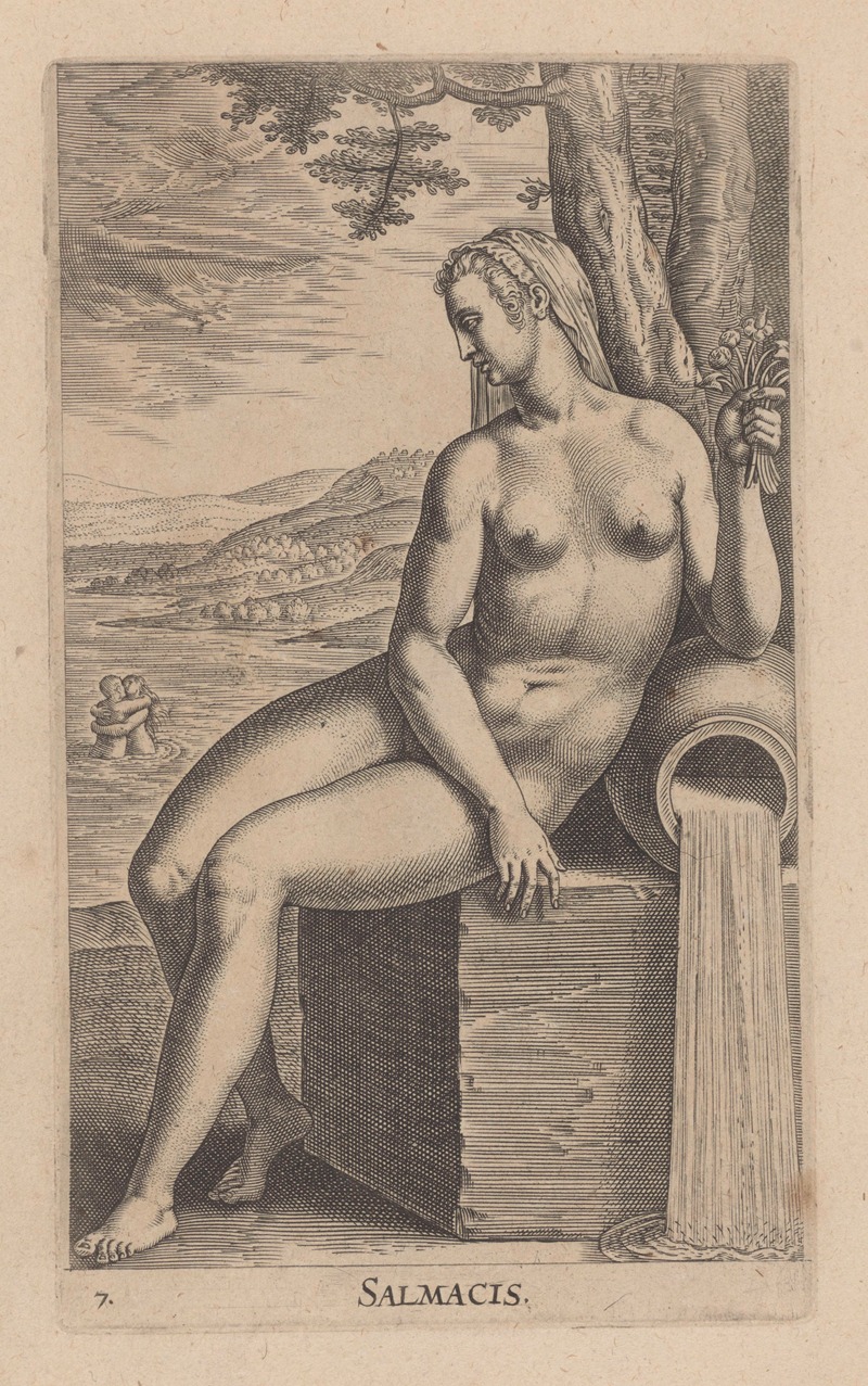 Philip Galle - Salmacis