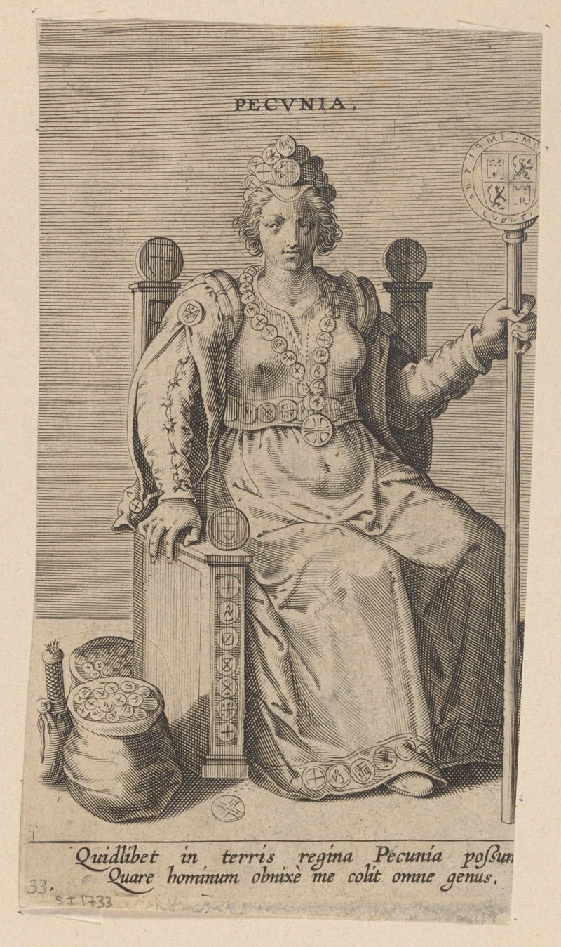Philip Galle - Pecunia