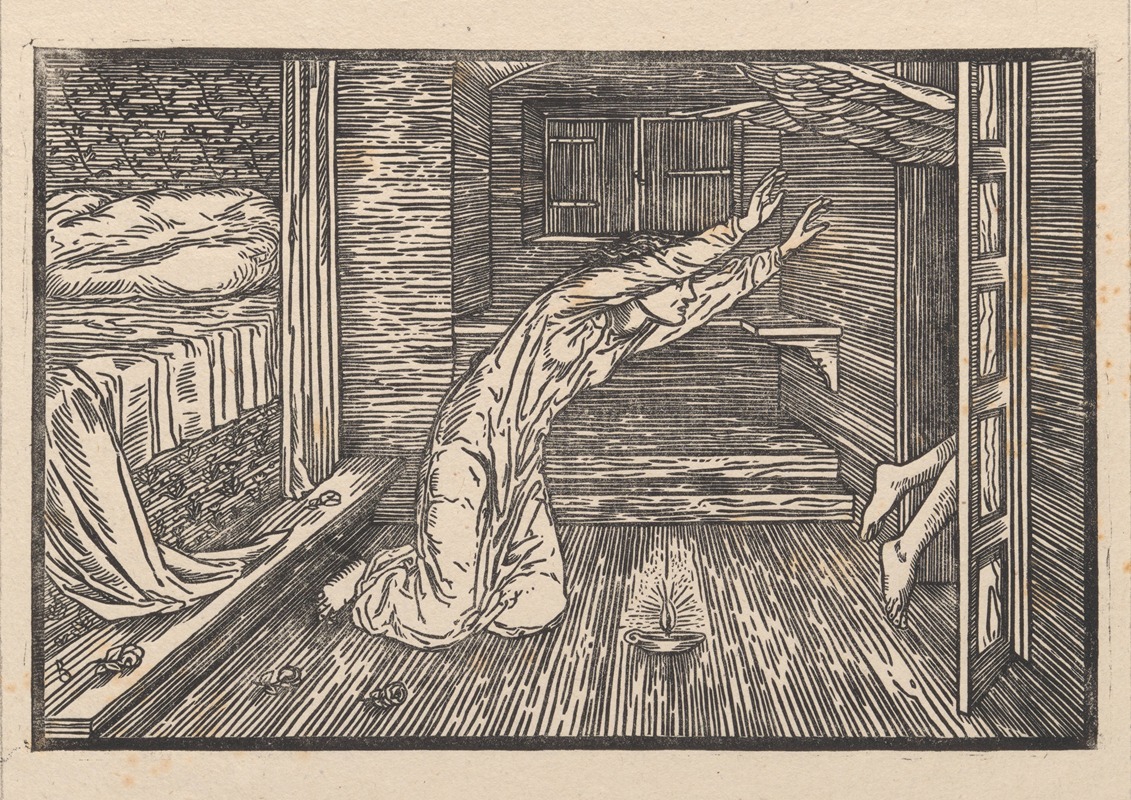 Sir Edward Coley Burne-Jones - The flight of Cupid
