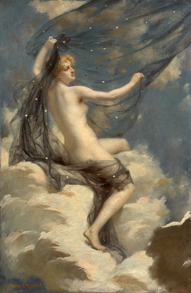 Albert-Jules Edouard - The night