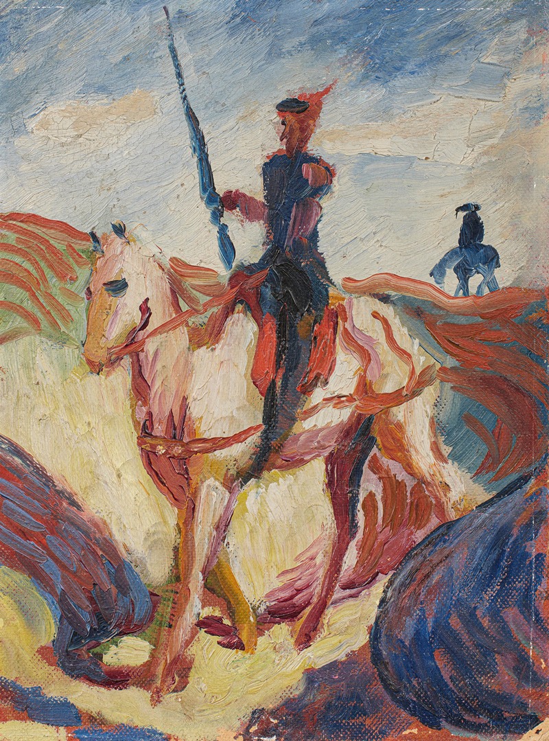 August Macke - Don Quichotte