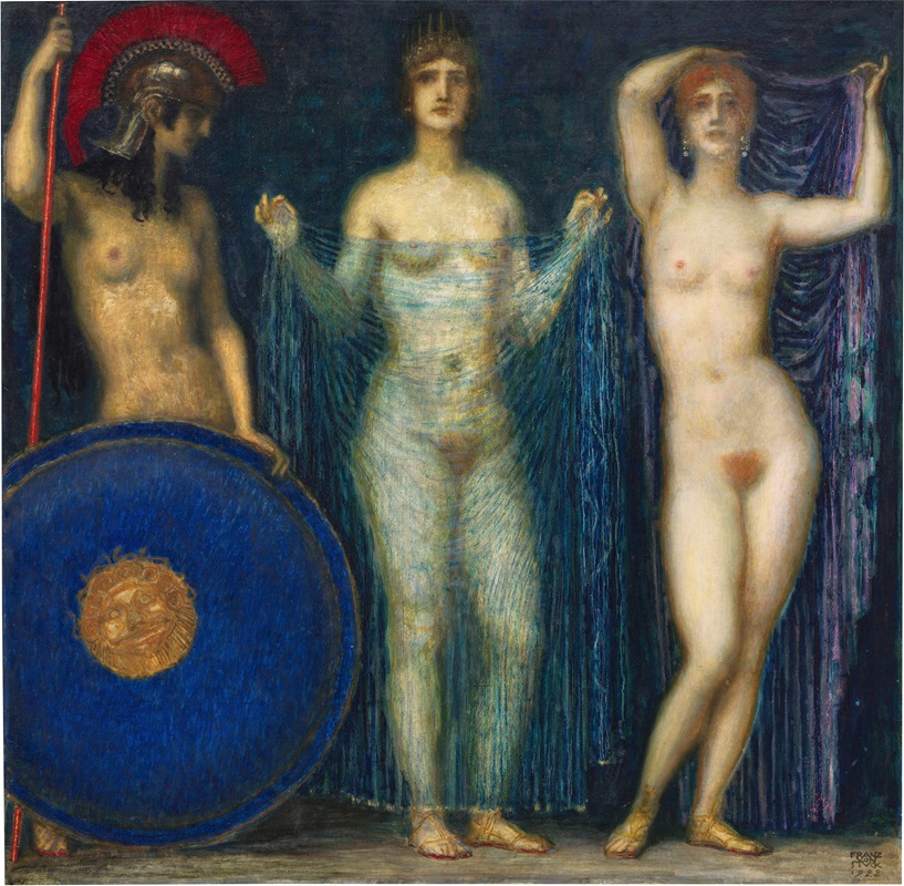 Franz von Stuck - Urteil des Paris