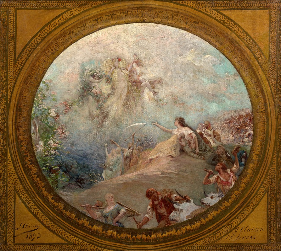 Georges Jules Victor Clairin - L’Eté