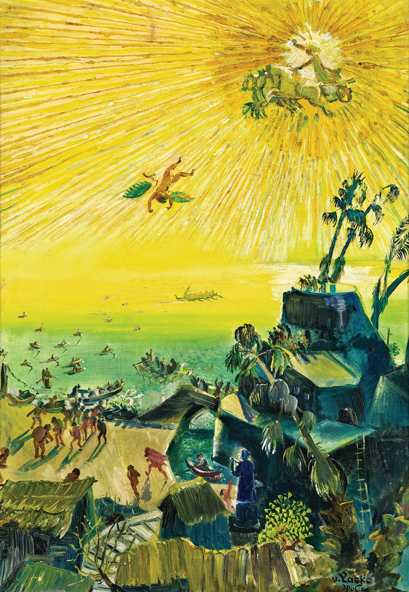 Oskar Laske - Der Sturz des Ikarus (The fall of Icarus)