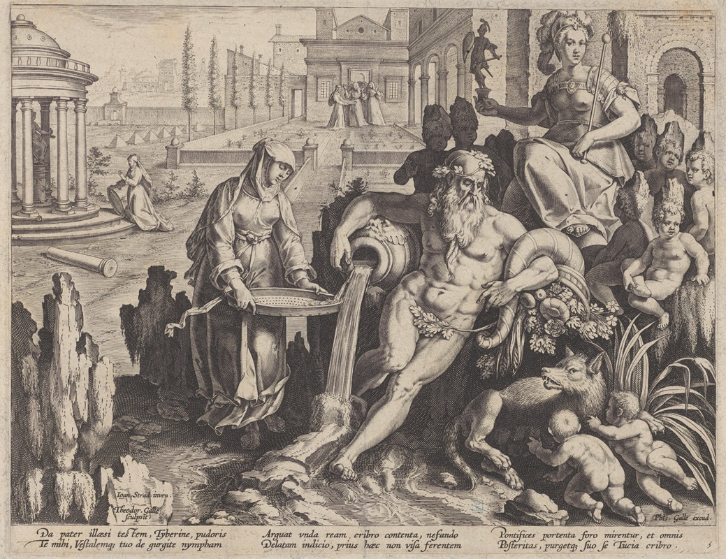 Stradanus - The Vestal Virgin Tuccia