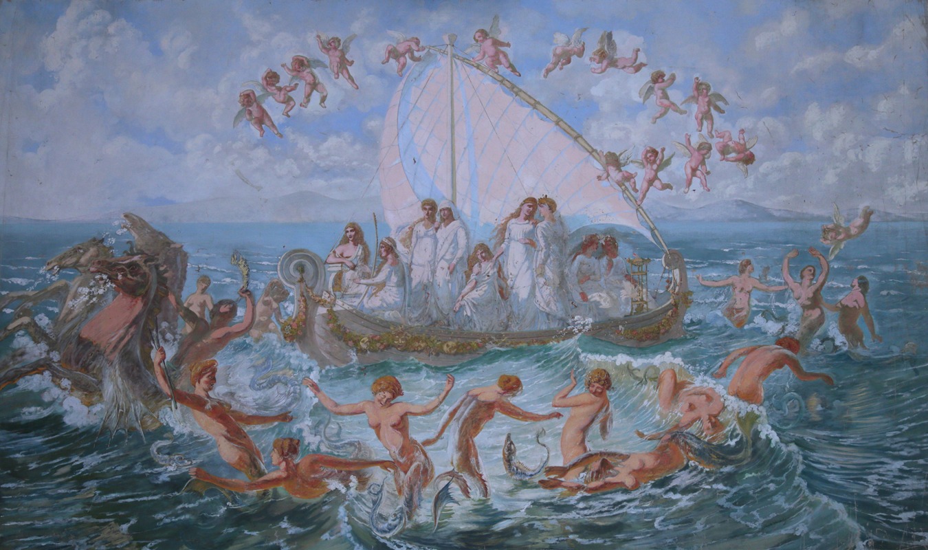 Charles Doudelet - The Triumph of the Muses