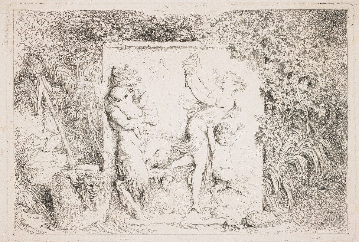 Jean-Honoré Fragonard - The Satyrs’ Dance