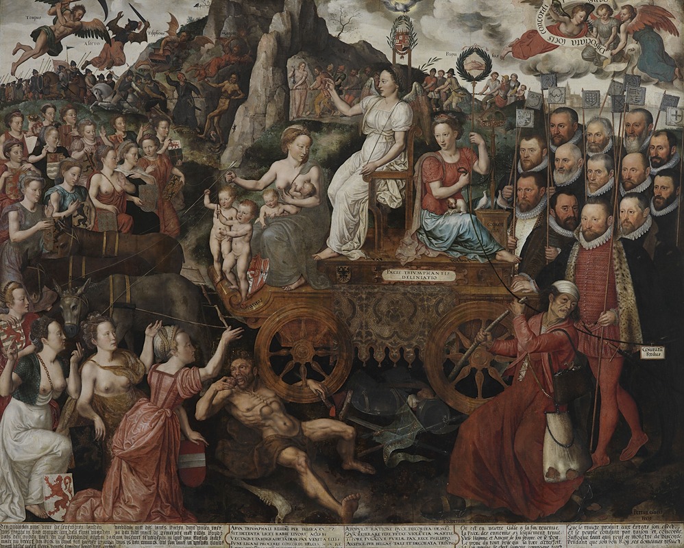 Pieter Claeissens the Younger - Allegory of the Peace in the Low Countries in 1577