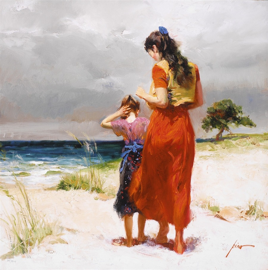 Pino Daeni - Beachwalk
