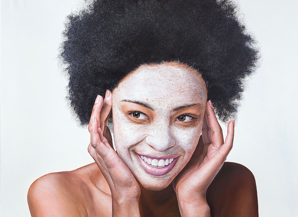 White mask by Sergey Piskunov Artvee