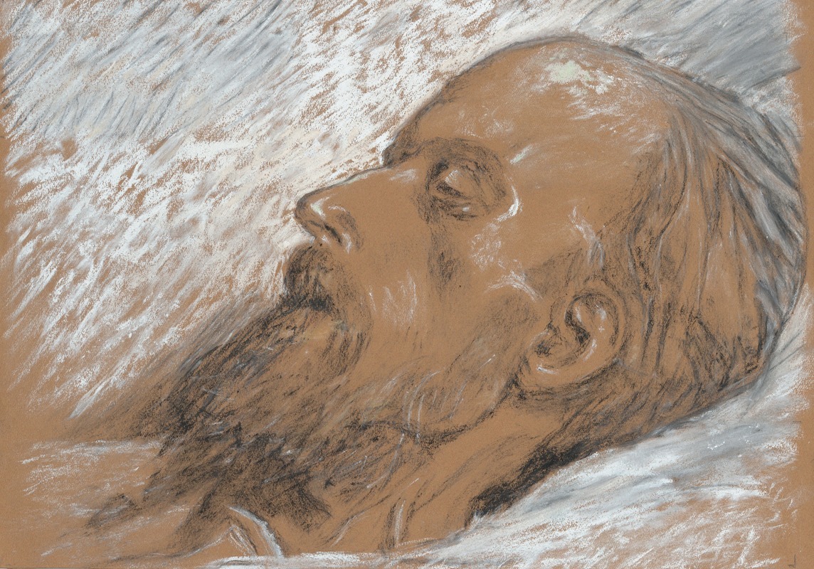 Pierre-Ernest Prins - Manet on His Deathbed