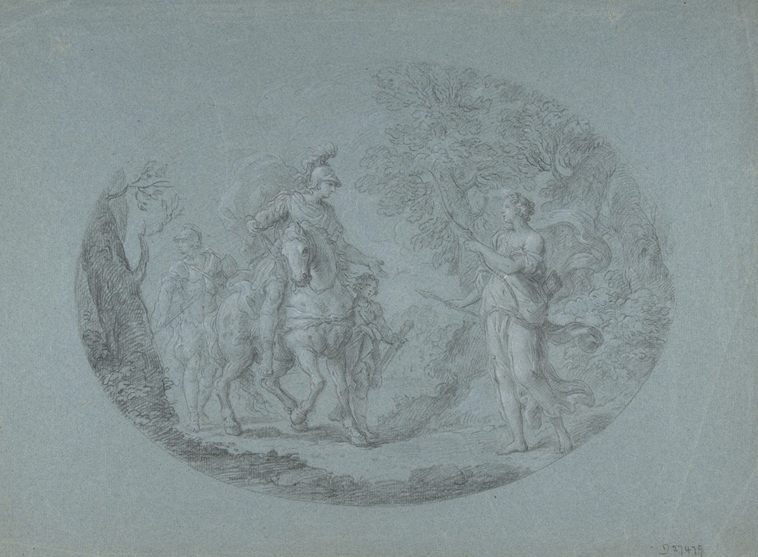 Stefano Pozzi - Venus Disguised as a Huntress Appears to Aeneas (Aeneid I; 305 ff.)