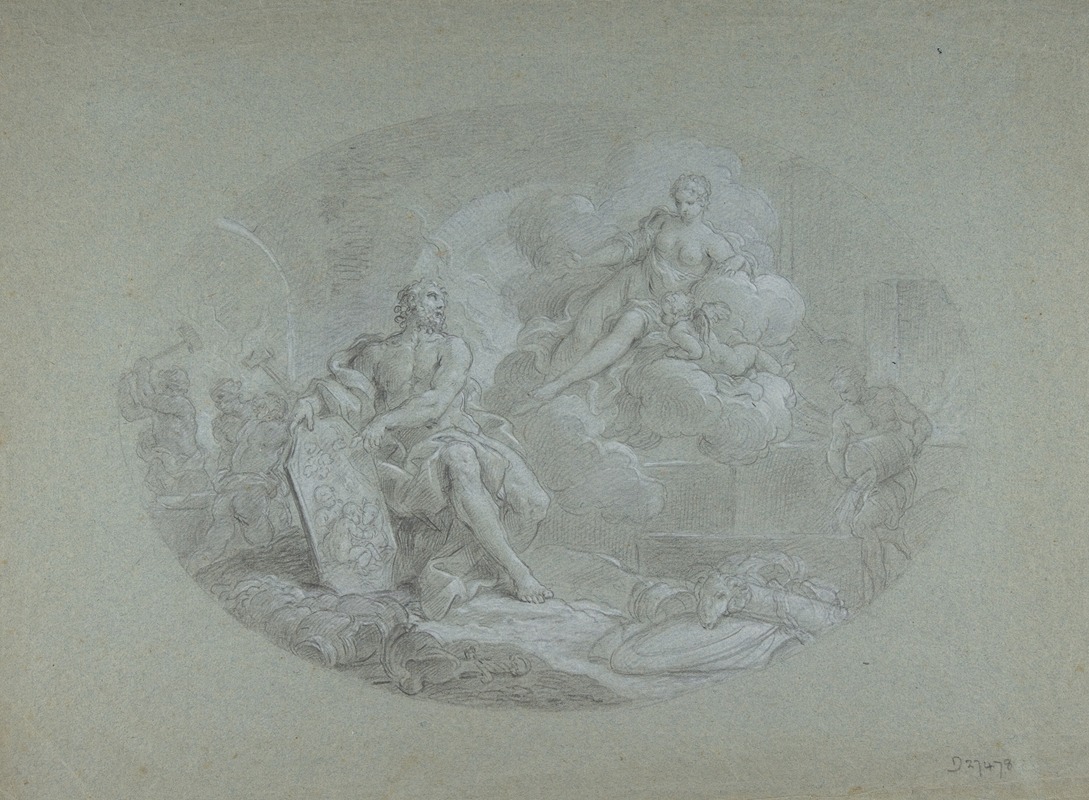 Stefano Pozzi - Venus in the Forge of Vulcan (Aeneid VIII; 370 ff)