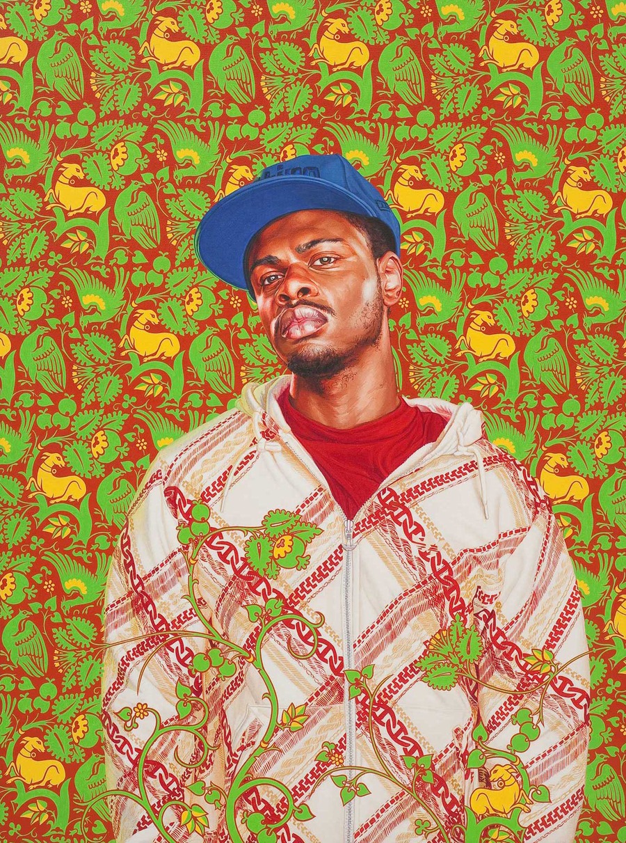 Mark Shavers by Kehinde Wiley - Artvee