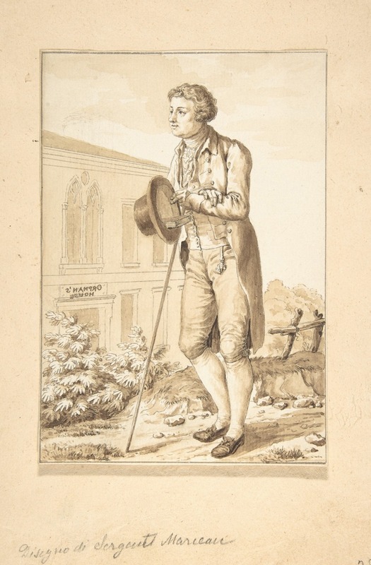 Antoine-François Sergent - Portrait of Edmond Burke