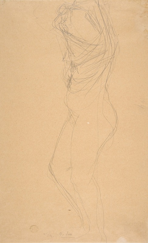 Auguste Rodin - Figure Disrobing