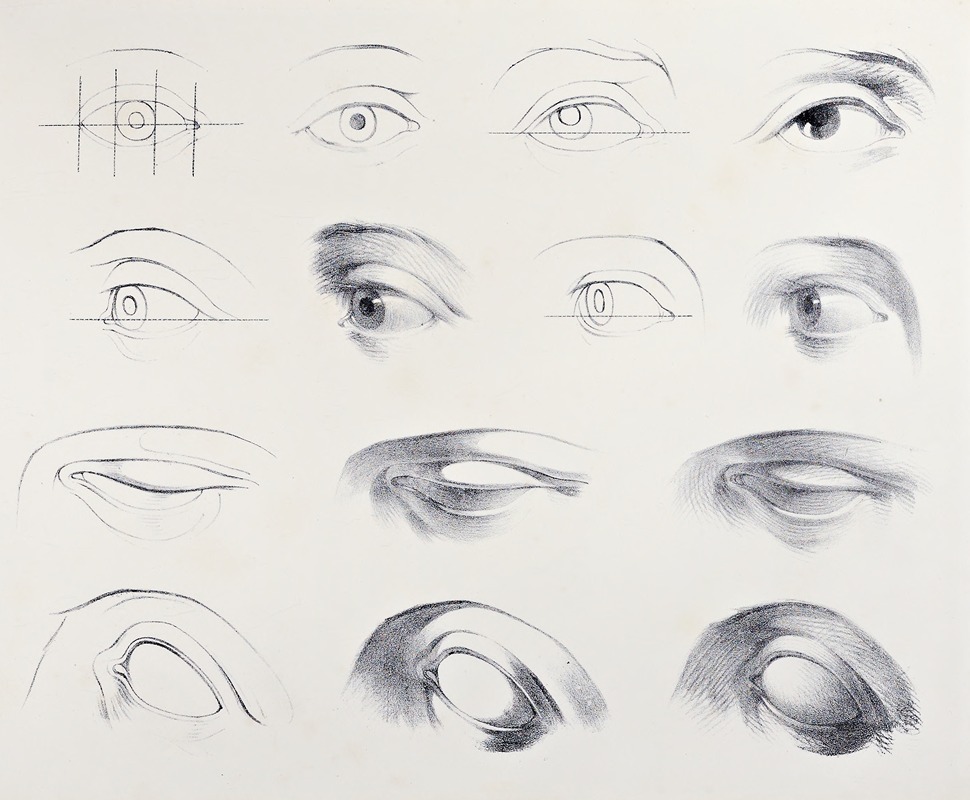 Bernard-Romain Julien - Julien’s Studies of Heads pl 02