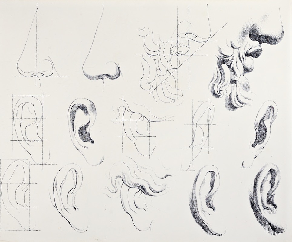Bernard-Romain Julien - Julien’s Studies of Heads pl 03