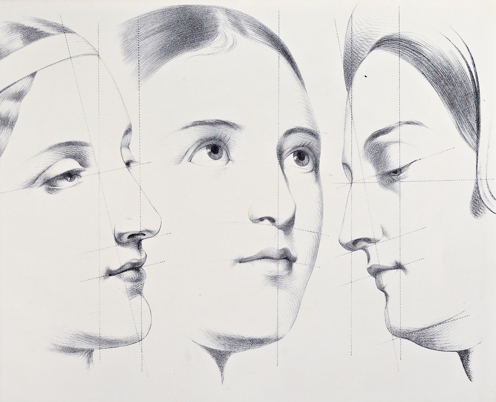 Bernard-Romain Julien - Julien’s Studies of Heads pl 08
