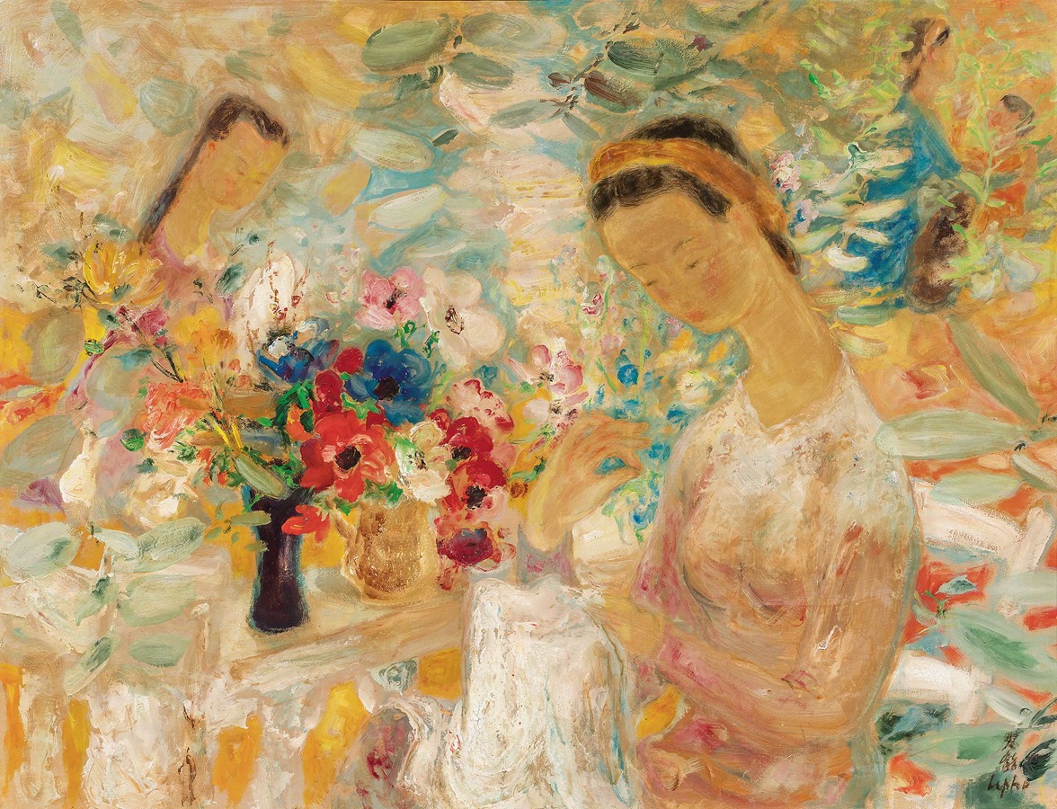 La Couture (Sewing) by Artvee