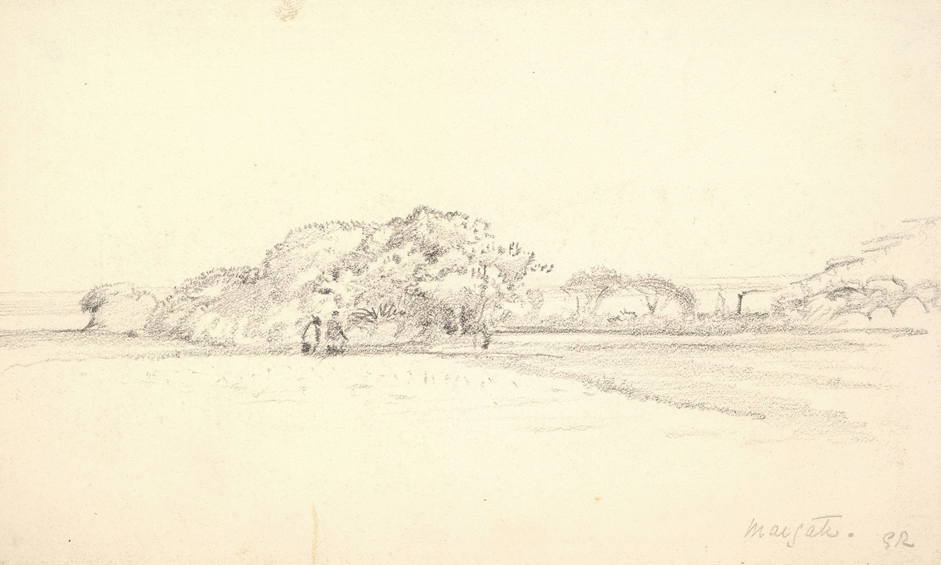 George Richmond - Landscape at Margate