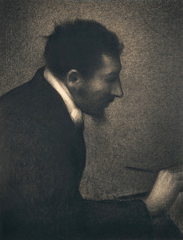 Georges Seurat - Aman-Jean (Portrait of Edmond François Aman-Jean)