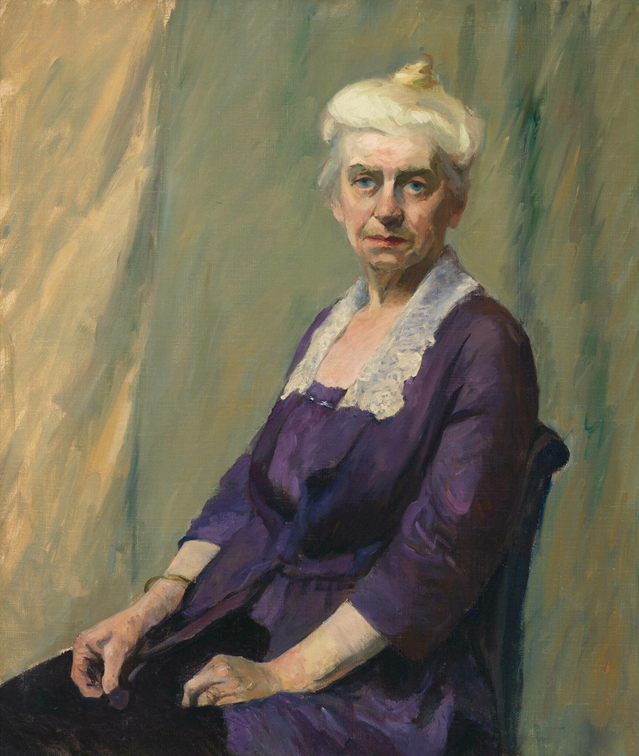Edward Hopper - Elizabeth Griffiths Smith Hopper, The Artist’s Mother