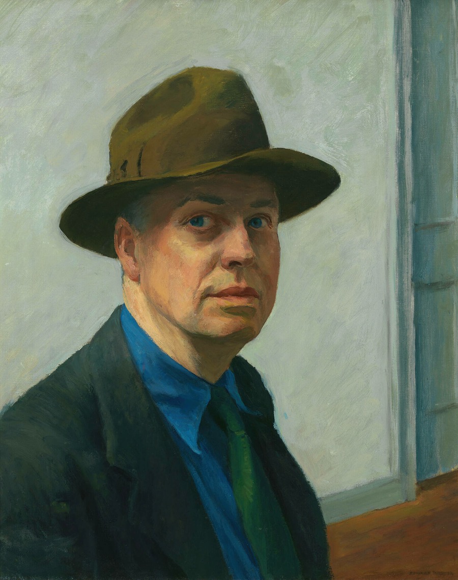 Edward Hopper - Self-Portrait