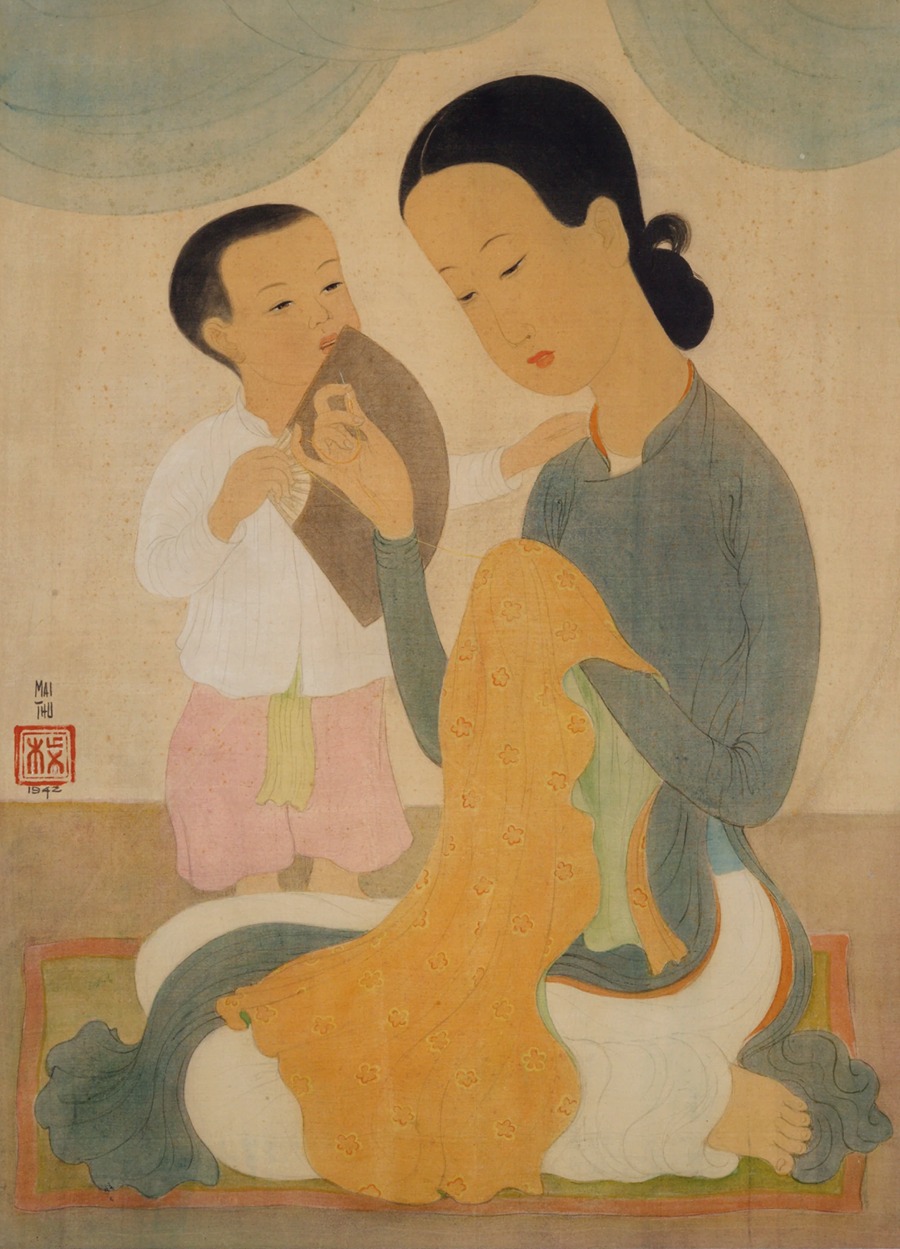 Mai Trung Thu - Mere et Enfant (Mother and Child)