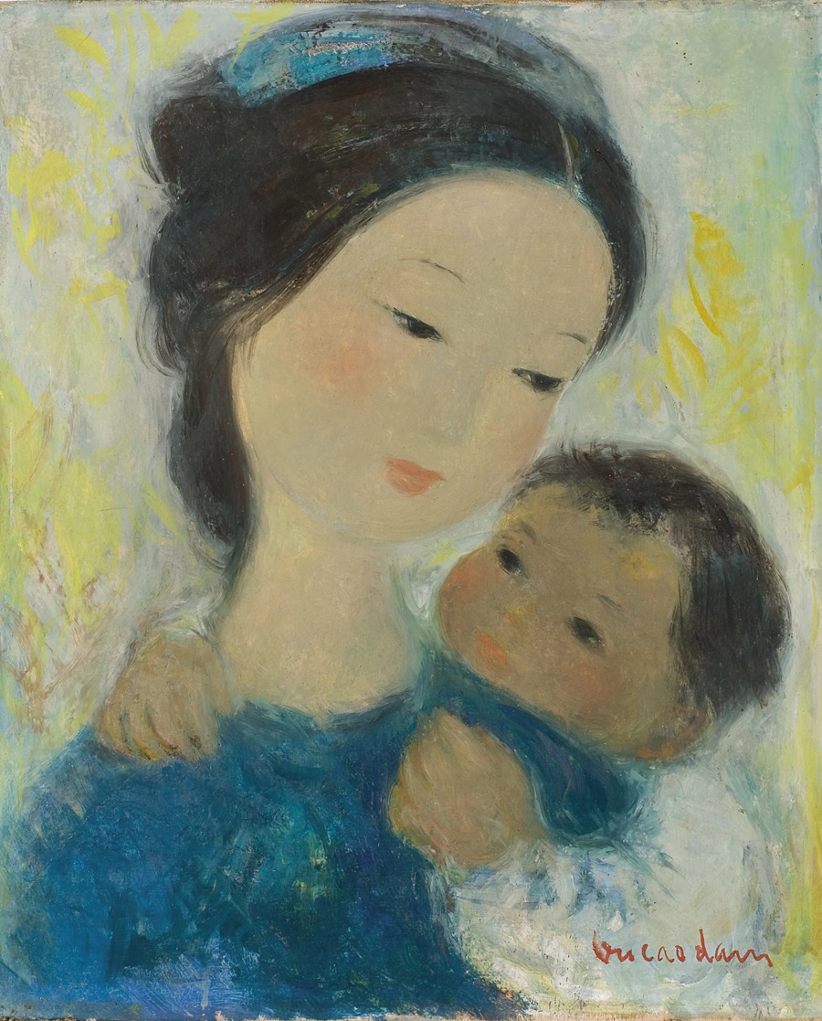 Vu Cao Dam - Mère et Enfant (Mother and Child)