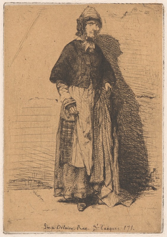 James Abbott McNeill Whistler - La Mere Gerard