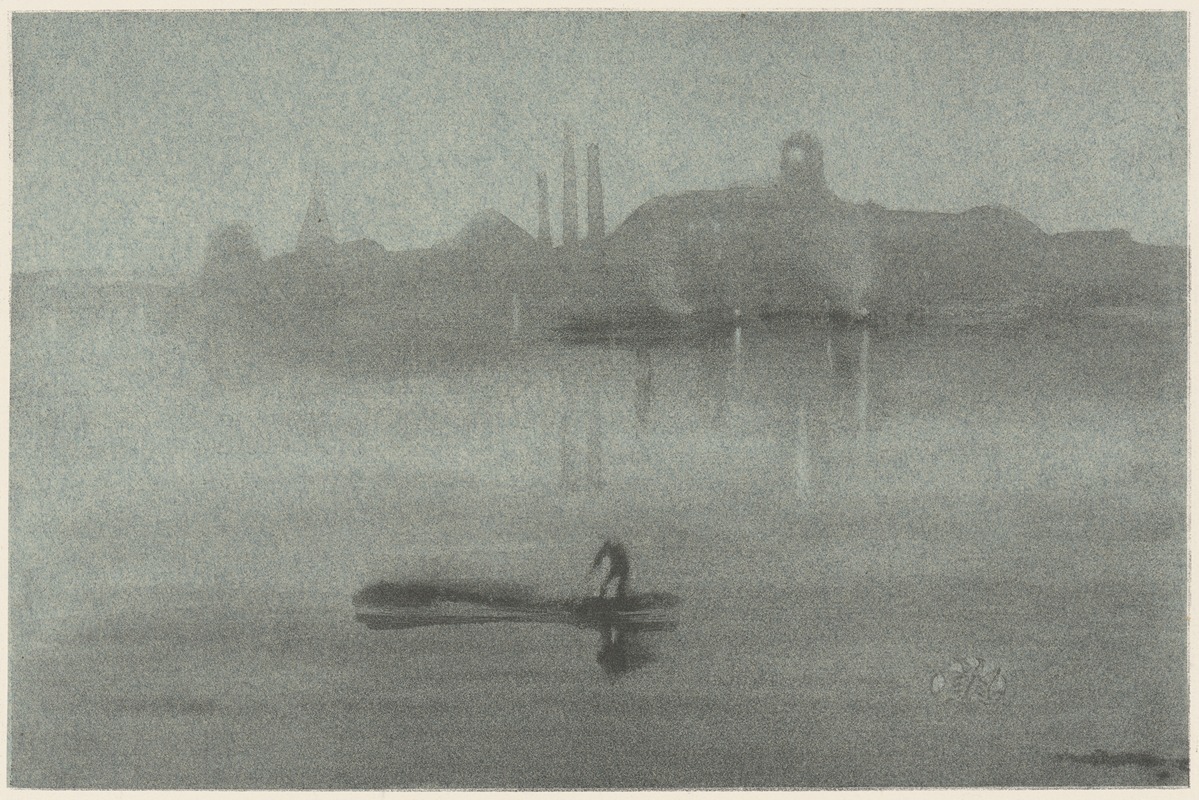 James Abbott McNeill Whistler - Nocturne