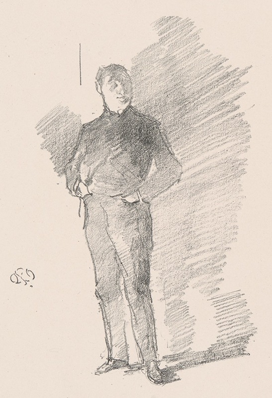 James Abbott McNeill Whistler - Portrait of Thomas Way no. 2