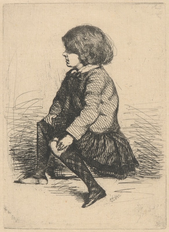 James Abbott McNeill Whistler - Seymour Seated