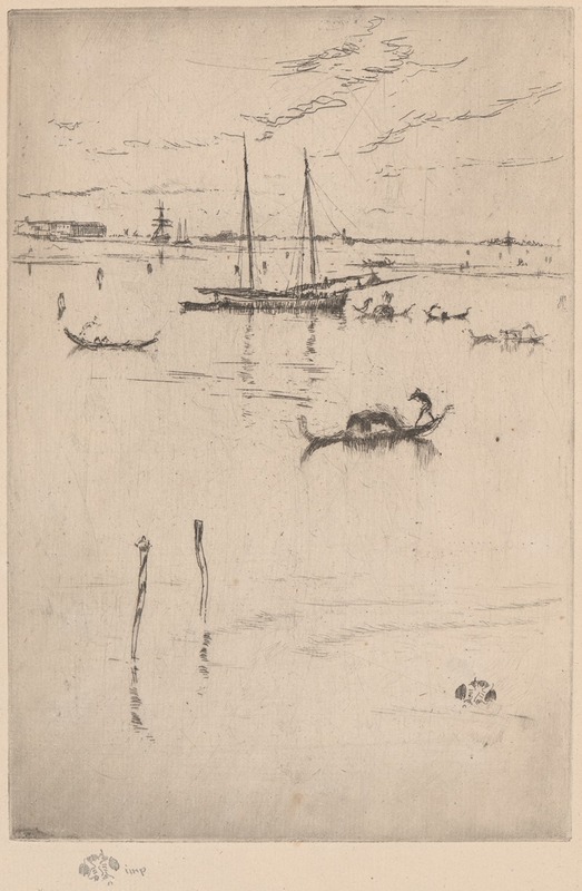 James Abbott McNeill Whistler - The Little Lagoon