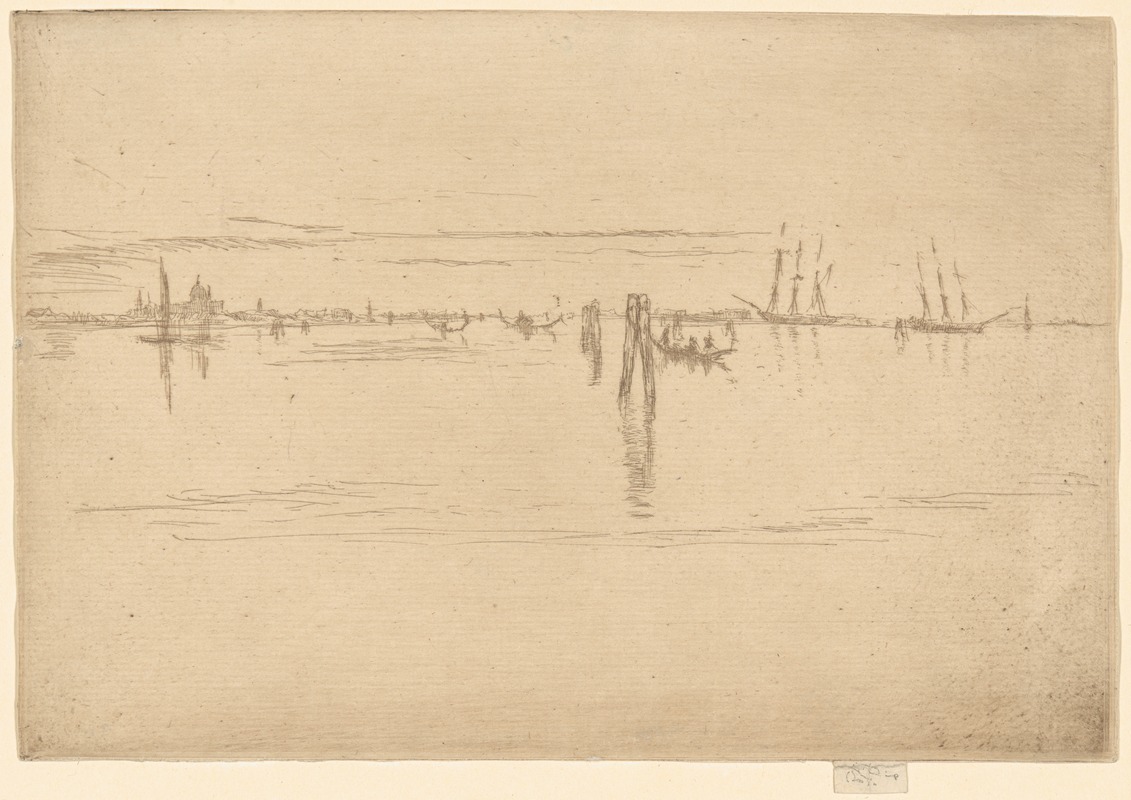 James Abbott McNeill Whistler - The Long Lagoon