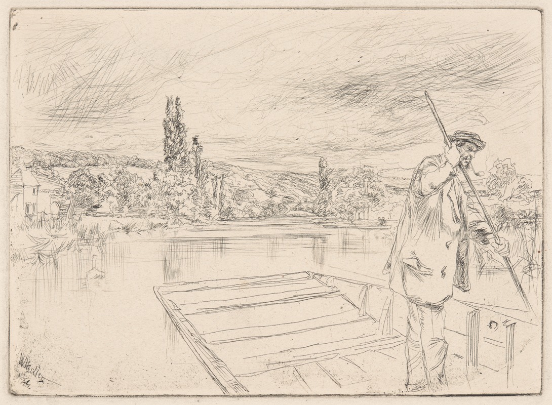 James Abbott McNeill Whistler - The Punt