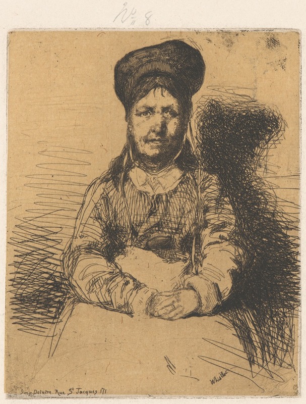 James Abbott McNeill Whistler - The Tinsmith (La Rétameuse)