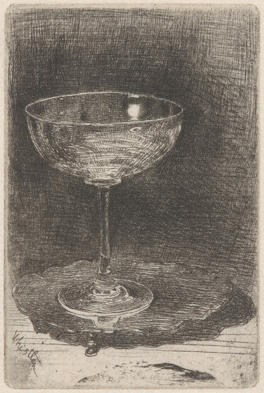 James Abbott McNeill Whistler - The Wine Glass