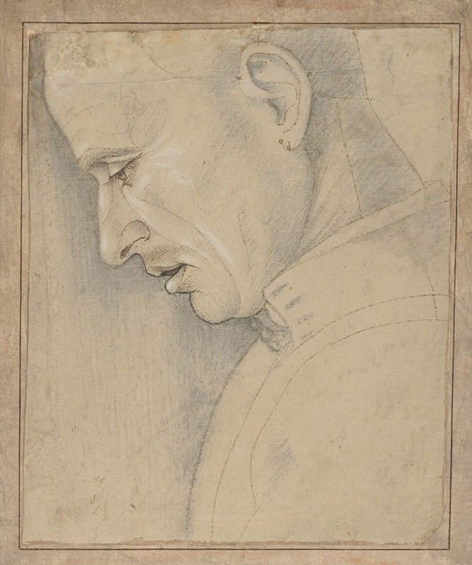 Luca Signorelli - Head of a Man in Profile