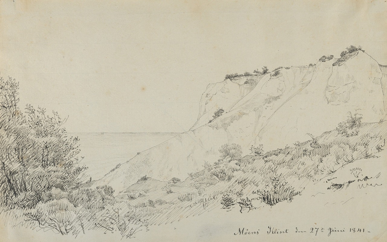 P. C. Skovgaard - The Cliff of Møn