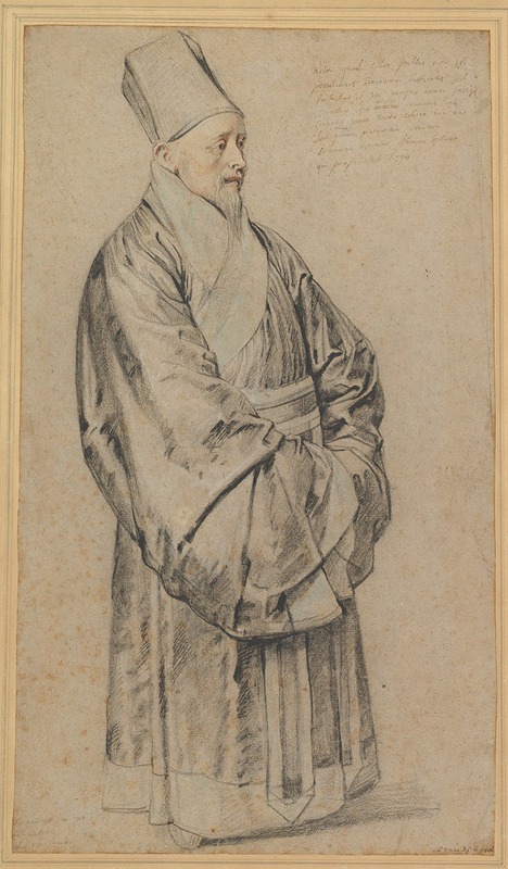Peter Paul Rubens - Portrait of Nicolas Trigault in Chinese Costume