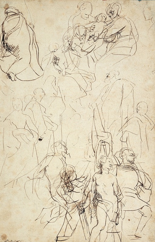 Peter Paul Rubens - The Virgin Adored by Saints