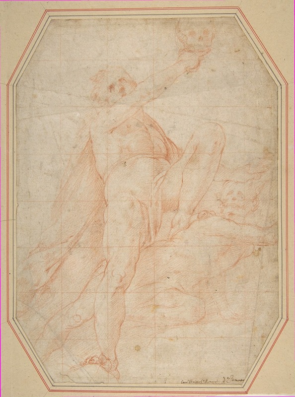 Cristoforo Roncalli - Two Nudes Seen from Below