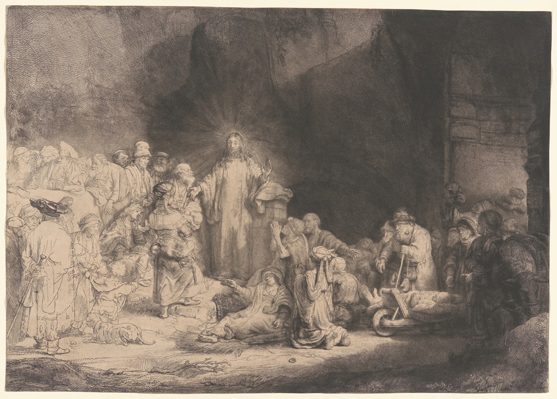 Rembrandt van Rijn - Christ Healing the Sick
