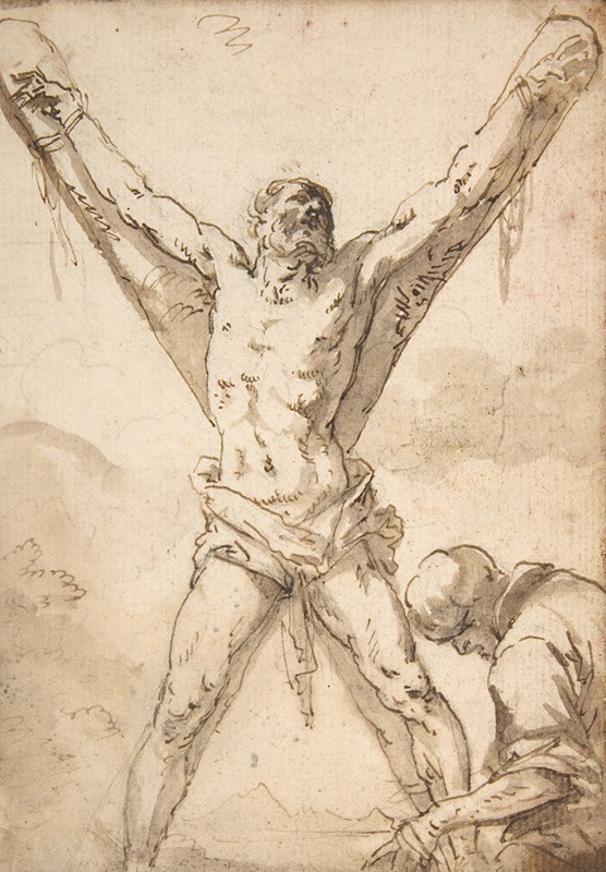 Salvator Rosa - Martyrdom of St. Andrew 1615–73